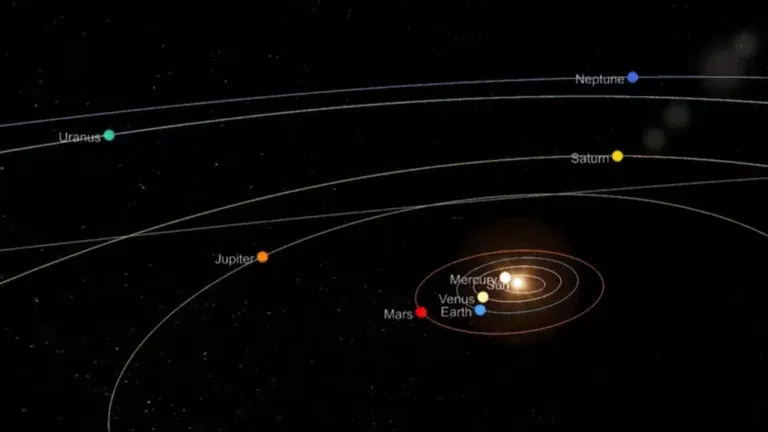 Así se vio la alineación de los planetas este 28 de febrero