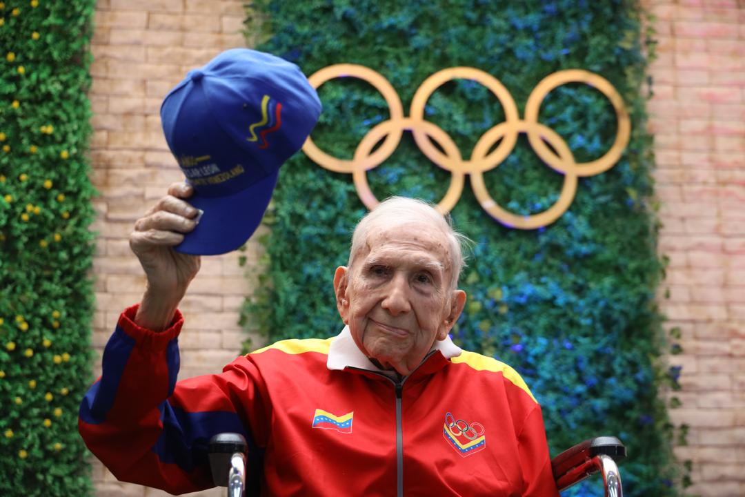 Julio César León, primer atleta olímpico venezolano, cumple 100 años