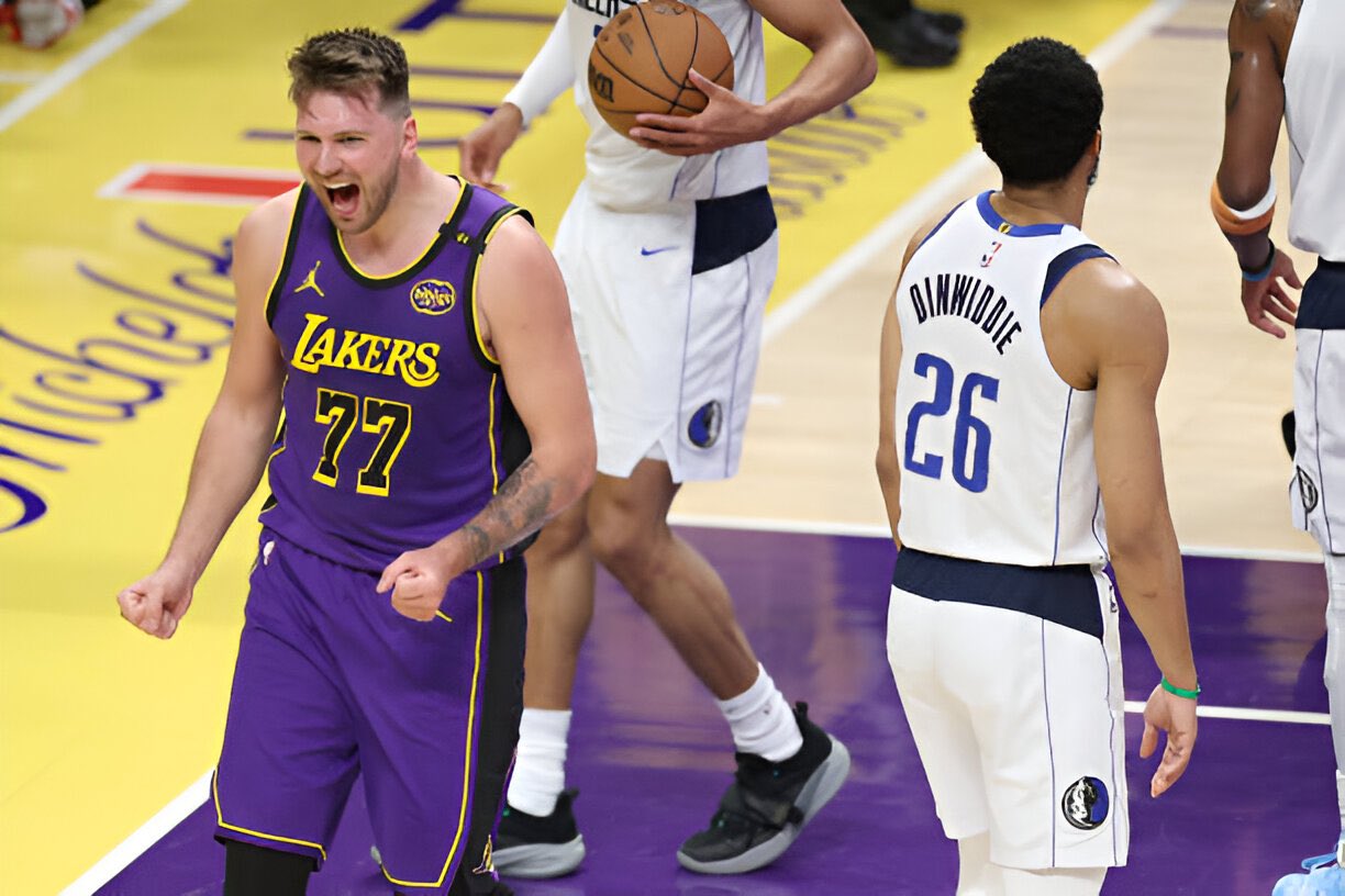 Luka Dončić brilló en su reencuentro con Mavericks