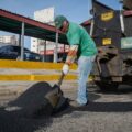 Plan Rápido de Bacheo 2025 atiende al sector Paraíso de la parroquia Chiquinquirá