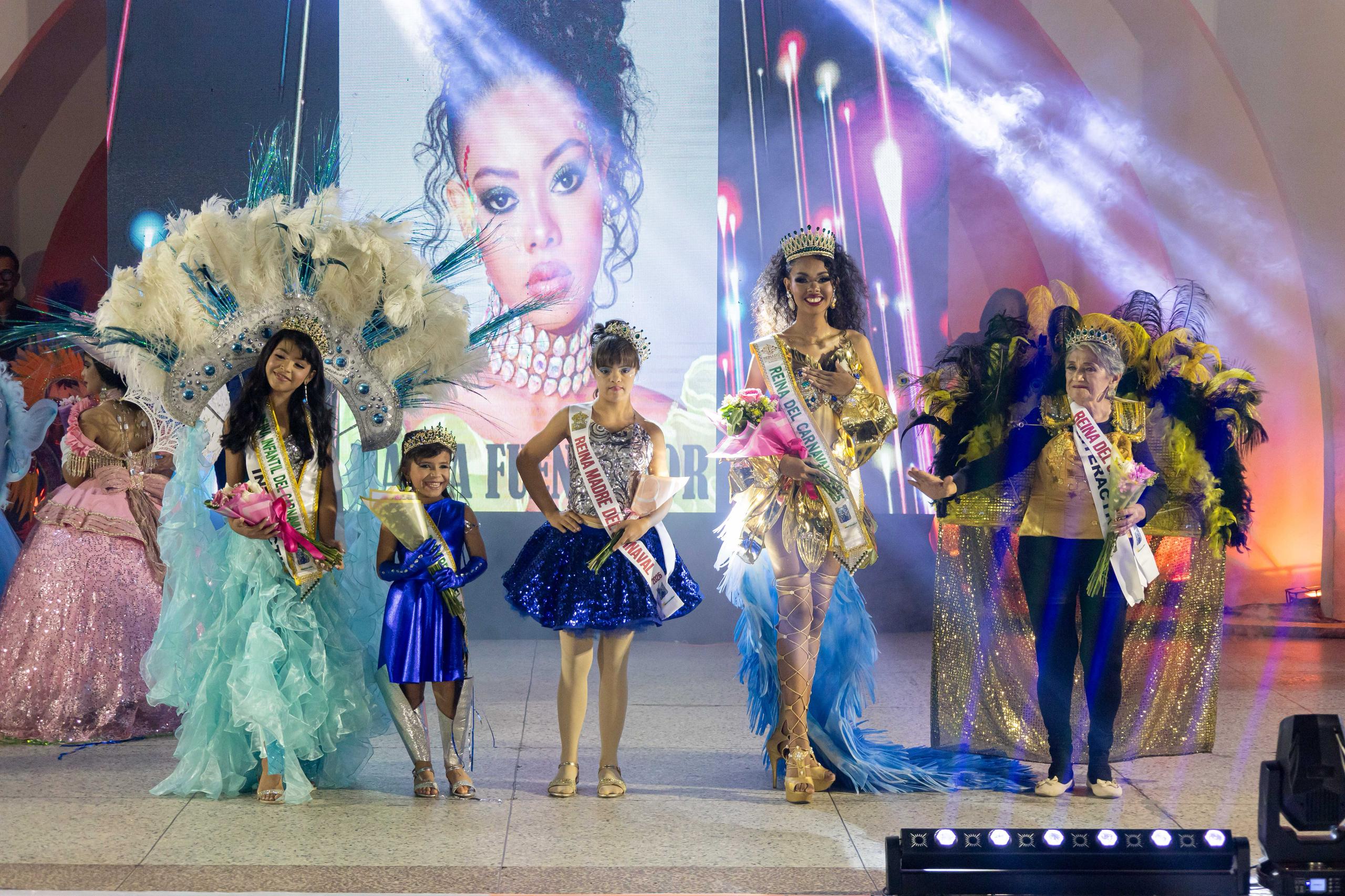 Maracaibo coronó a las reinas del Carnaval 2025