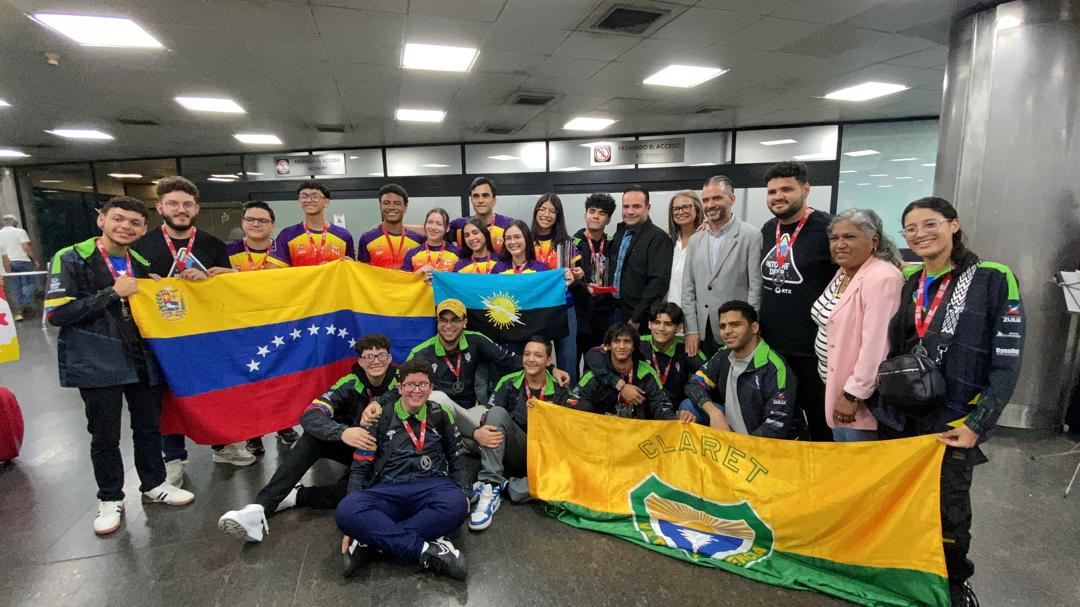 Arriban a Maracaibo Team Ka’i y Audaces tras ubicarse en los primeros puestos en el torneo First Tech Challenge Italian Championship 2025