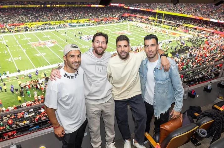 Messi como invitado de lujo en el Super Bowl LIX