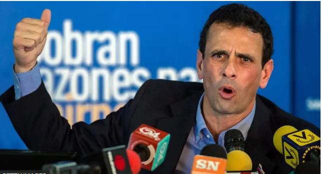 Henrique Capriles critica a quienes apoyan el retiro de la licencia de Chevron