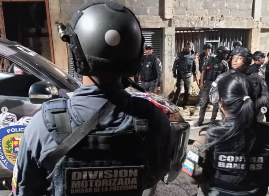 Un PNB muerto y cinco antisociales abatidos en Petare
