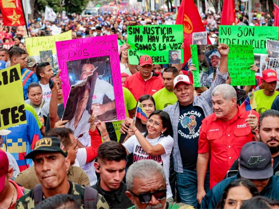 Delcy Rodríguez: Se creó un comité para las familias y víctimas de migrantes del El Salvador, para la defensa jurídica de cada uno de ellos