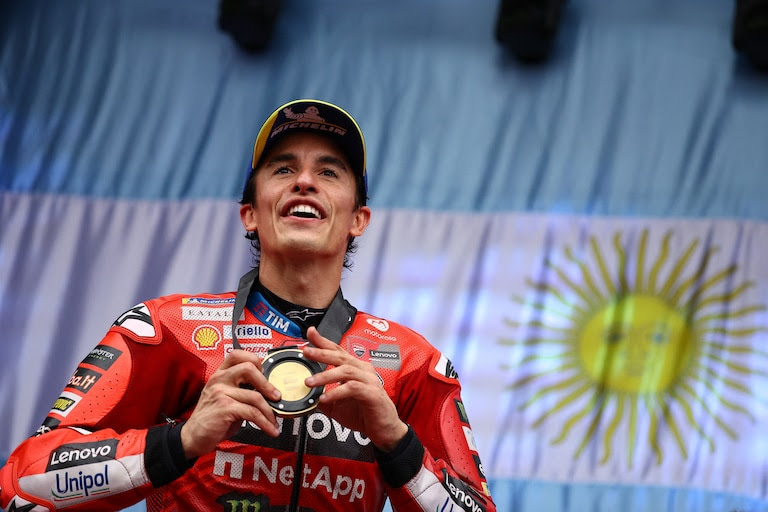 Marc Márquez consiguió en Argentina su segunda victoria del año de la MotoGP