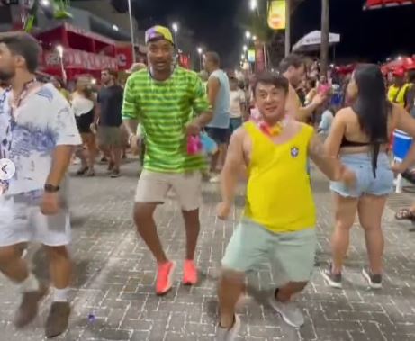 Imitadores de Will Smith y Jackie Chan se hicieron virales en redes sociales durante Carnavales de Brasil