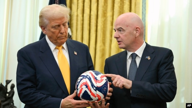 Infantino y Trump se reunieron con miras al Mundial 2026