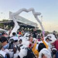 Fiesta de la espuma: El protagonista de cierre del carnaval de los niños