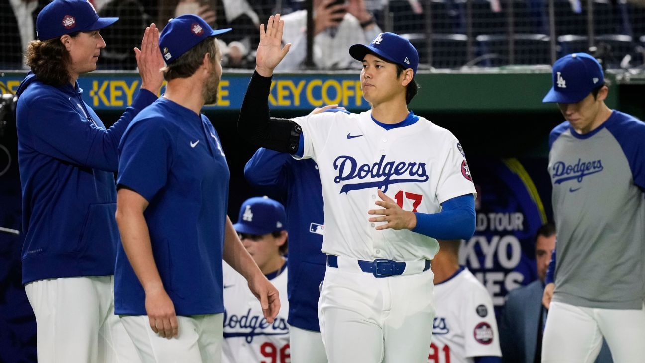 Dodgers barrió a Cachorros en Tokyo