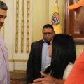 Nicolás Maduro recibió a familiares de migrantes detenidos en El Salvador