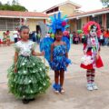 Disfraces con material reciclado: Niños de escuelas en Maracaibo envían mensaje ambientalista en carnavales