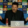 Simeone polémico en rueda de prensa: 