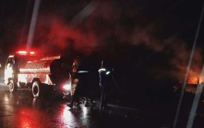 Cuatro muertos dejó accidente de tránsito en Portuguesa: Todos se calcinaron