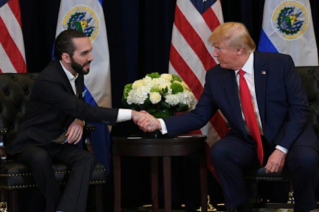 Donald Trump llama a Nayib Bukele “presidente B” y dice que está deseoso de reunirse con él