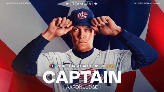 Aaron Judge es el nuevo capitán del Team USA para el Clásico Mundial de Beisbol 2026