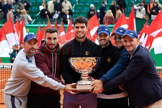 Carlos Alcaraz conquistó el título en Montecarlo tras vencer a Lorenzo Musetti