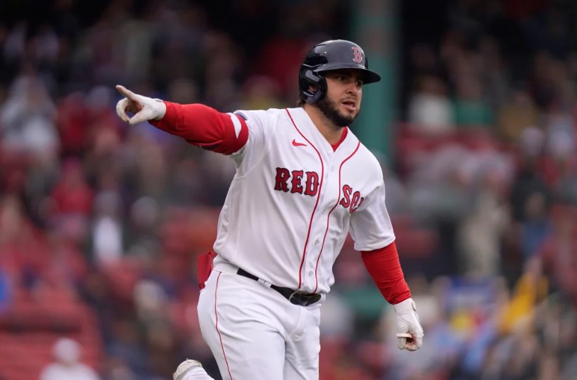 Wilyer Abreu conectó un bambinazo en la victoria de las Medias Rojas de Boston