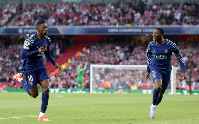 PSG venció 1-0 al Arsena y se encaminan hacia la final de la Champions