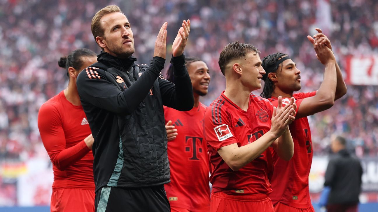 Bayern Múnich aseguró el trofeo de la Bundesliga y Harry Kane consiguió el primer título de su carrera
