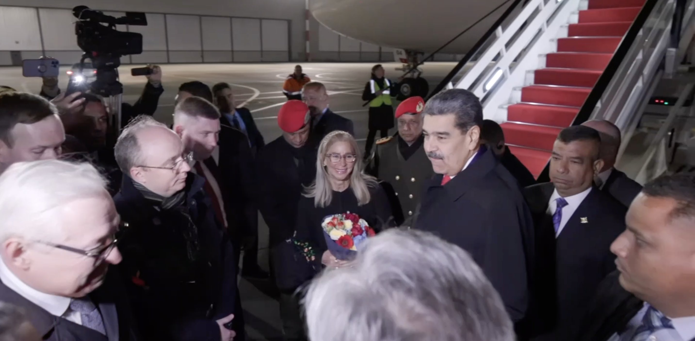 Presidente Maduro llega a Rusia para reunirse con Vladimir Putin y celebrar los 80 años del fin del nazismo