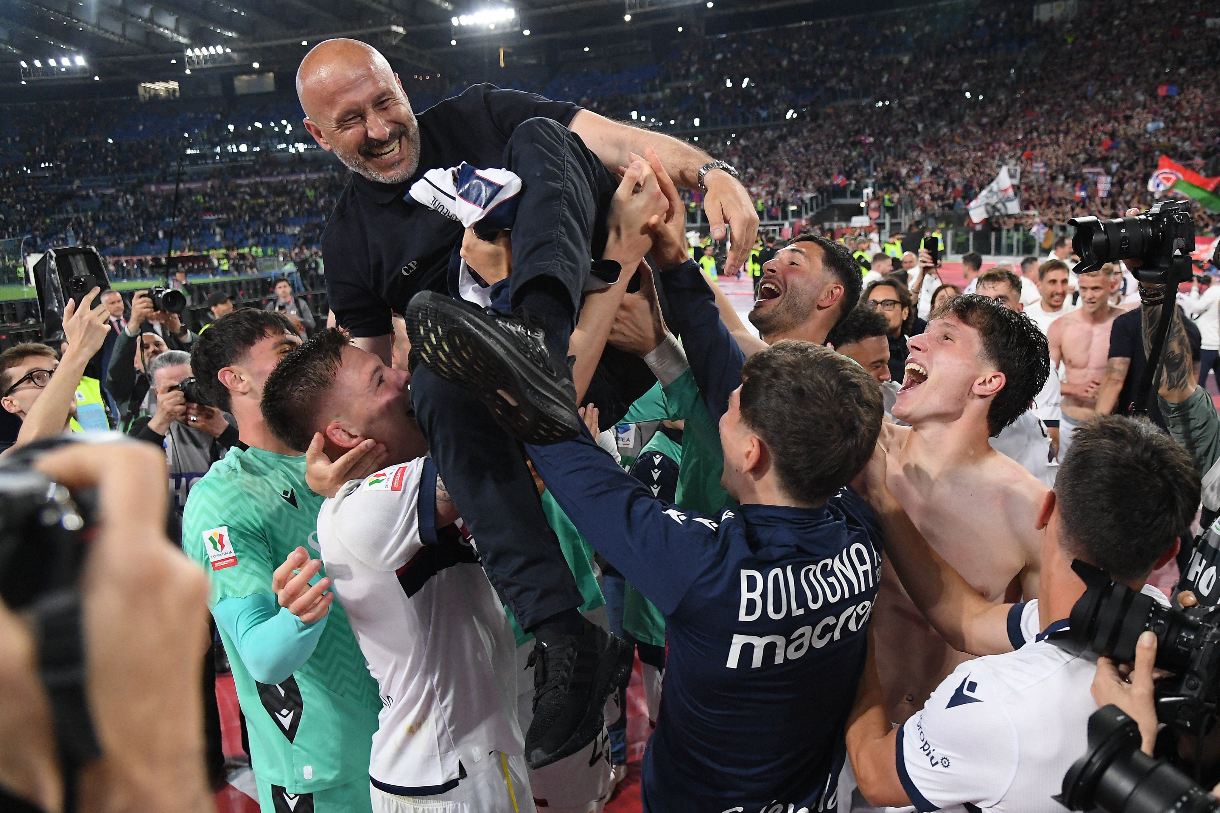 ¡Histórico! Bologna superó al Milan y es campeón de la Copa Italia