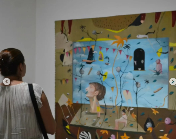 Aperturan la exposición Figura Onírica del artista zuliano Johan Galue