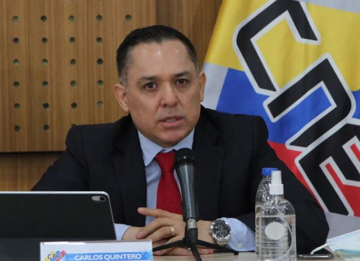 Vicepresidente de CNE: 