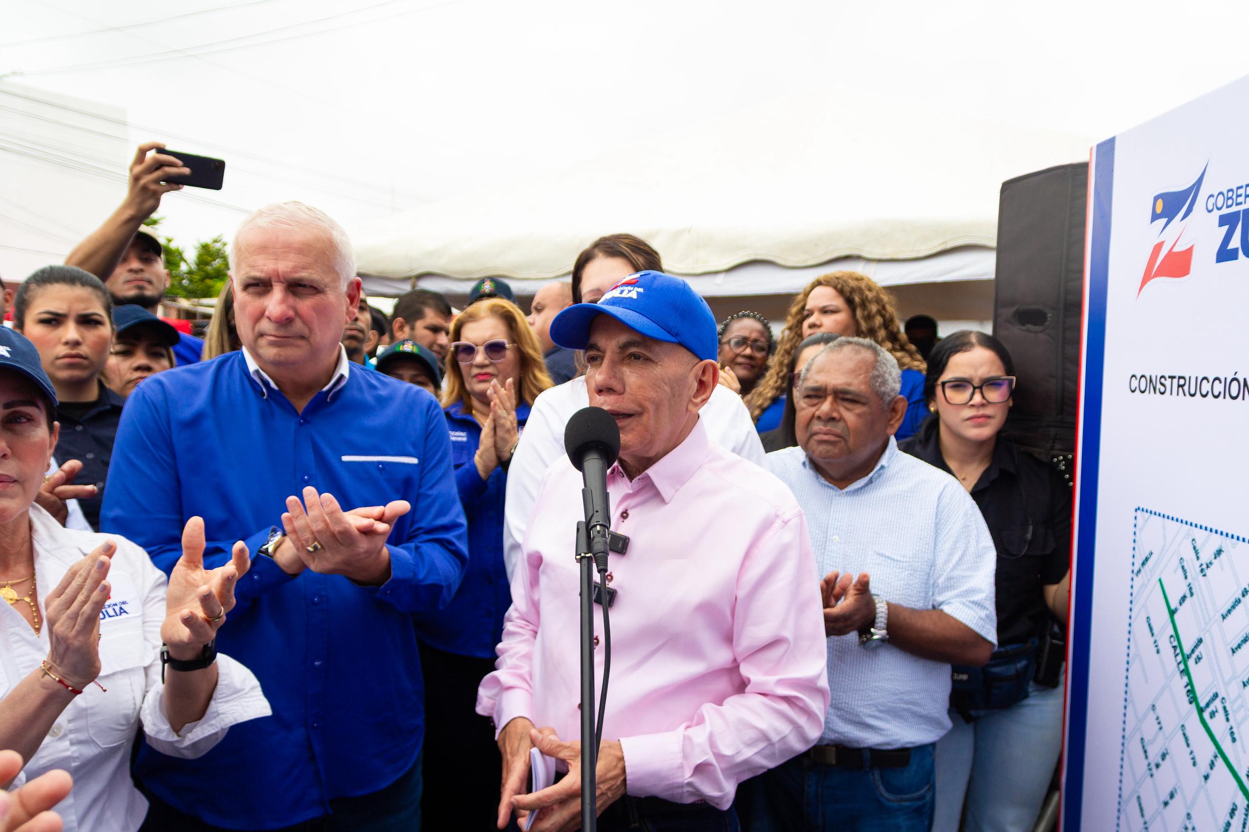 Rosales inauguró la importante ruta vial calle 169 de la parroquia 