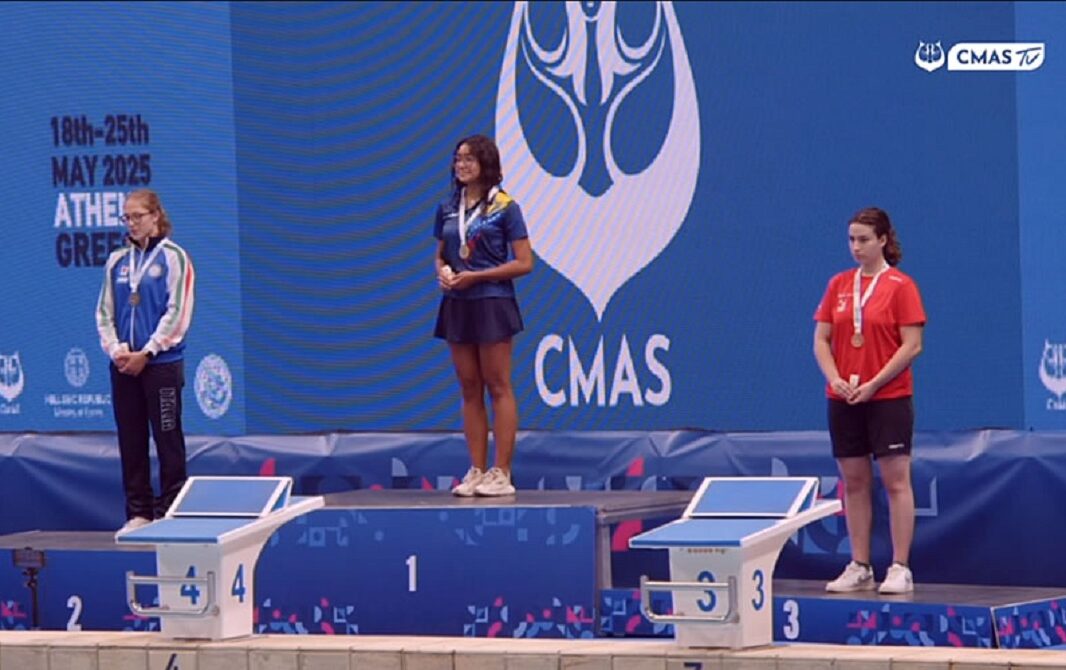 Venezuela se cuelga el oro en el Campeonato Mundial de Apnea en Grecia