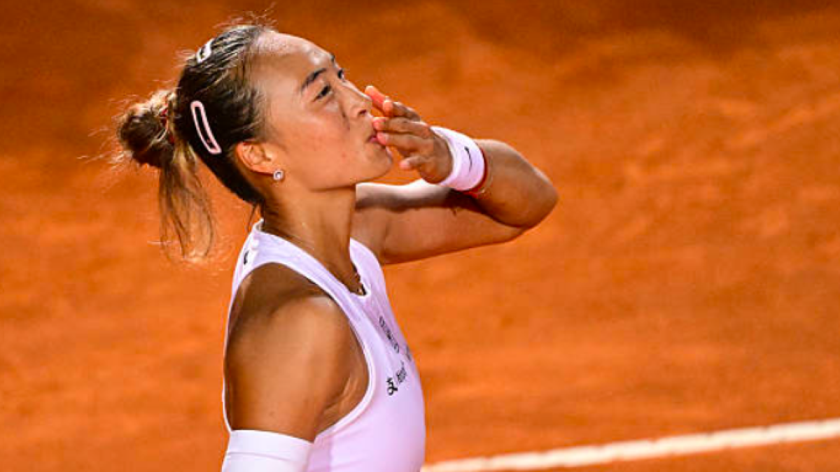 Sabalenka cayó eliminada en Roma a manos de Zheng