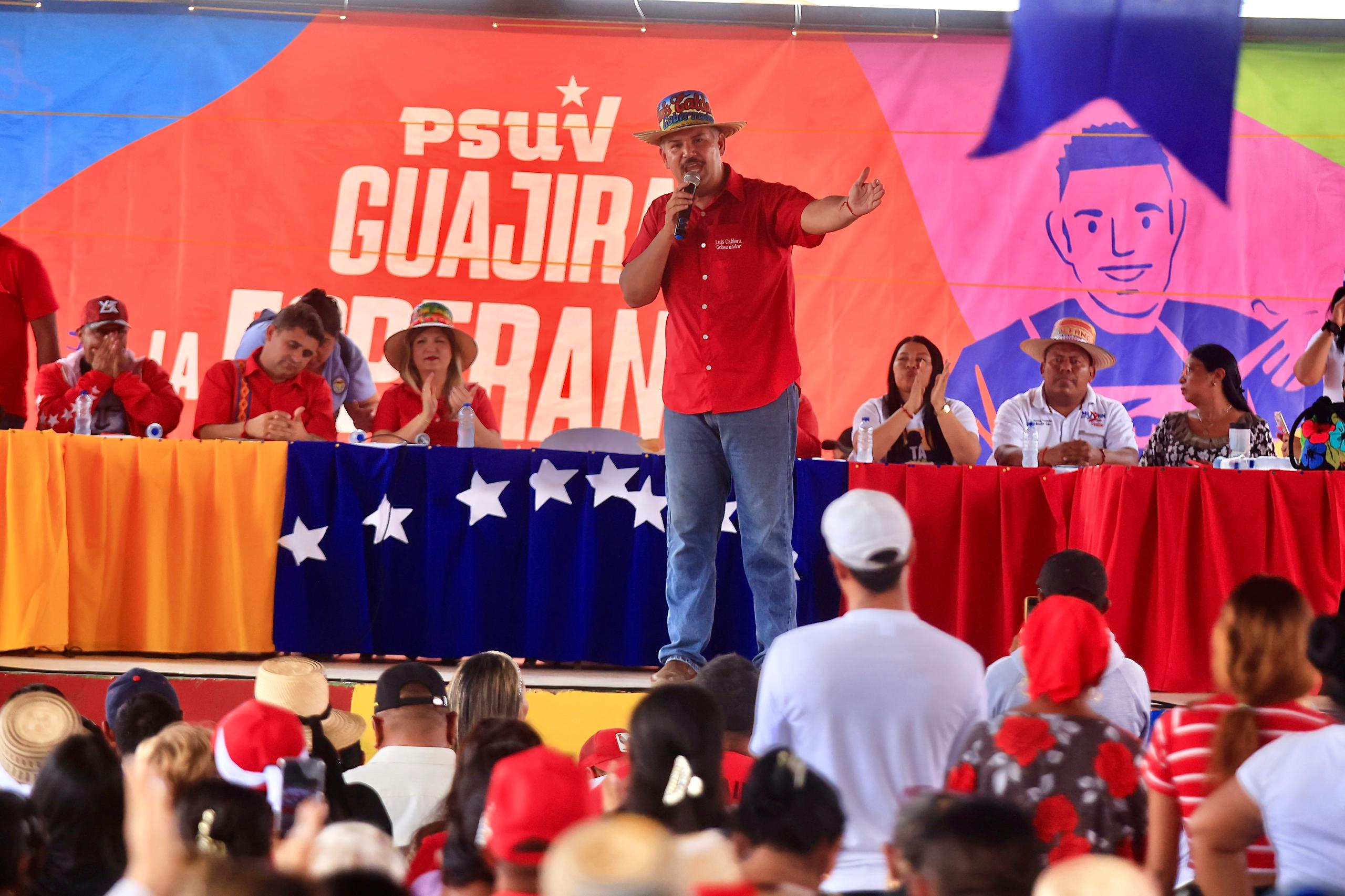 Luis Caldera en Sinamaica: Se vienen los mejores años para la Guajira venezolana