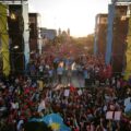 Multitudinario cierre de campaña de Luis Caldera en la calle derecha de Maracaibo