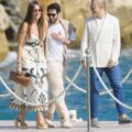Sofía Vergara rodeada de galanes en Cannes