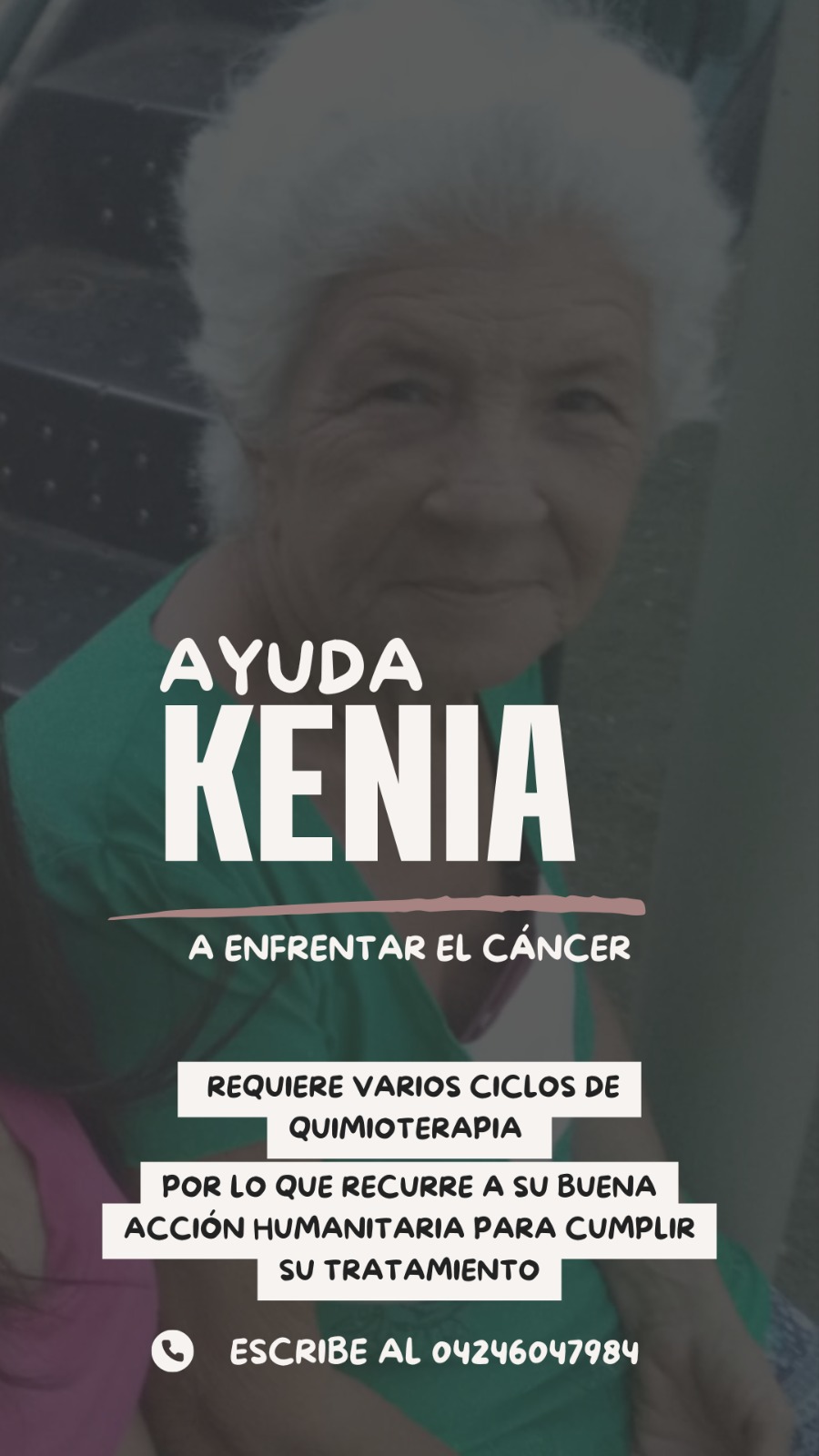 Kenia necesita de tu apoyo para enfrentar el cáncer