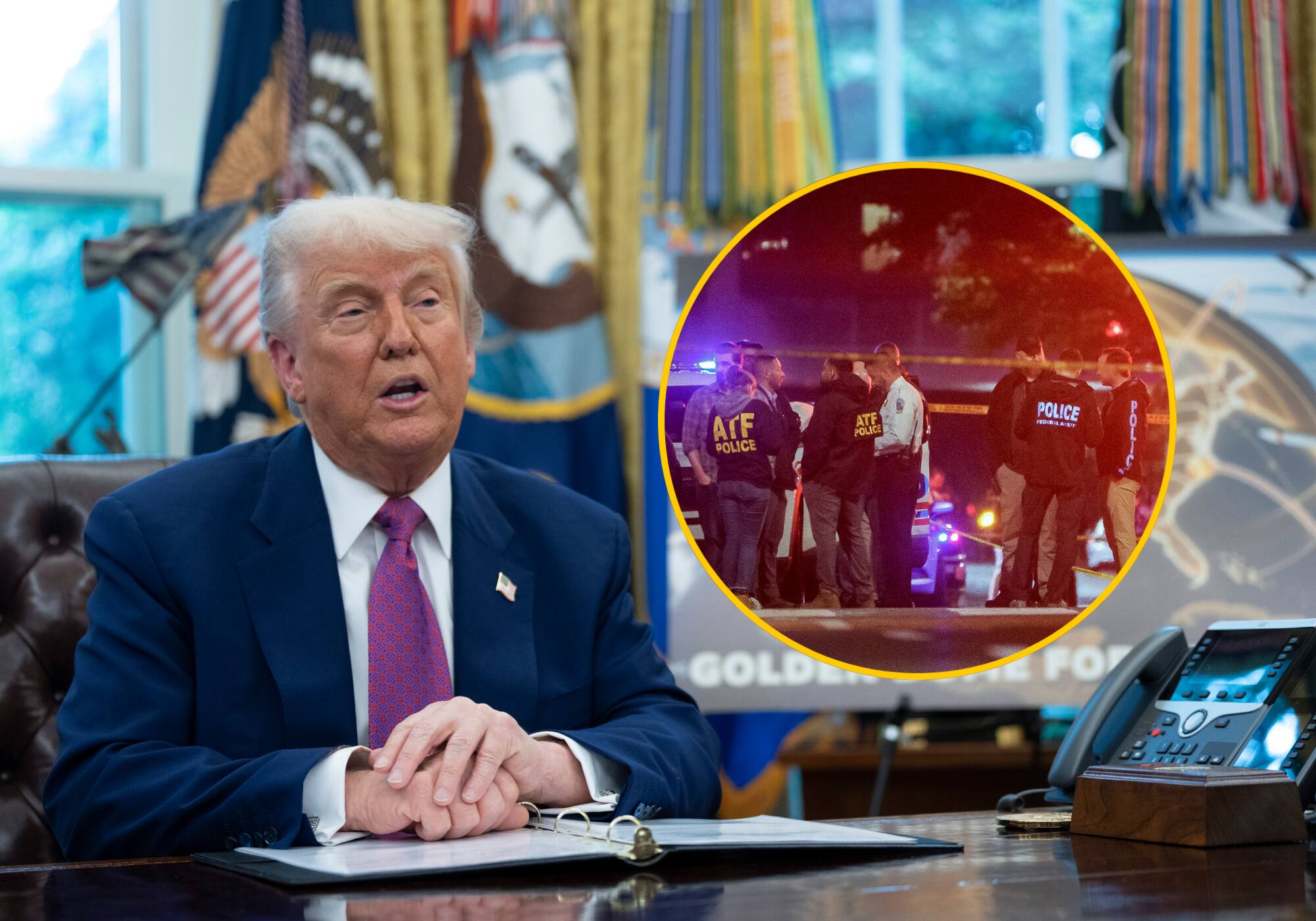 Trump repudia el asesinato de los dos miembros de la embajada de Israel: 