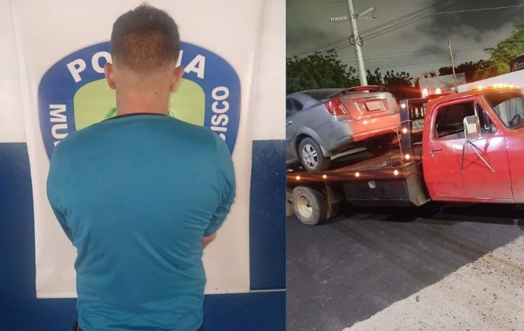 Hurtó un vehículo y lo impactó contra otro carro mientras huía en Amparo