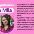 Solicitan ayuda económica para realizar intervención quirúrgica a Milagro Adames, esposa del periodista zuliano Oscar Zea