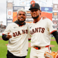 Josef Martínez lanzó la primera bola en el juego de Gigantes y Cascabeles