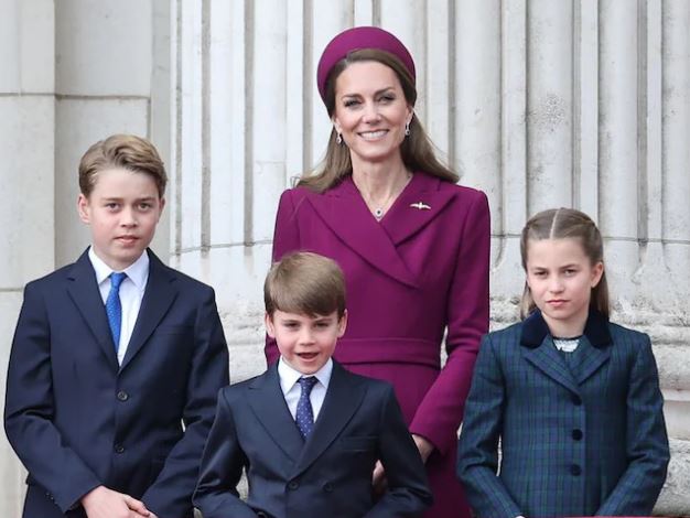 El príncipe Louis volvió a enamorar con sus graciosos gestos durante los actos por el 80° aniversario del Día de la Victoria