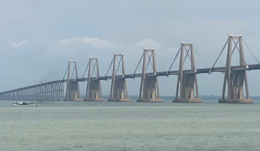 Restringido acceso al Puente sobre el Lago de Maracaibo tras fuertes precipitaciones