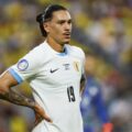 Darwin Núñez no estará con Uruguay para el duelo ante la Vinotinto