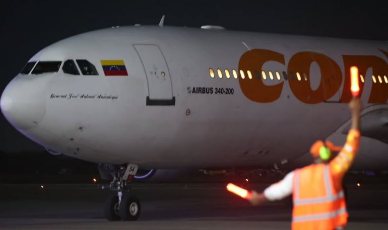 Arribó al país vuelo con 195 migrantes venezolanos proveniente de Honduras