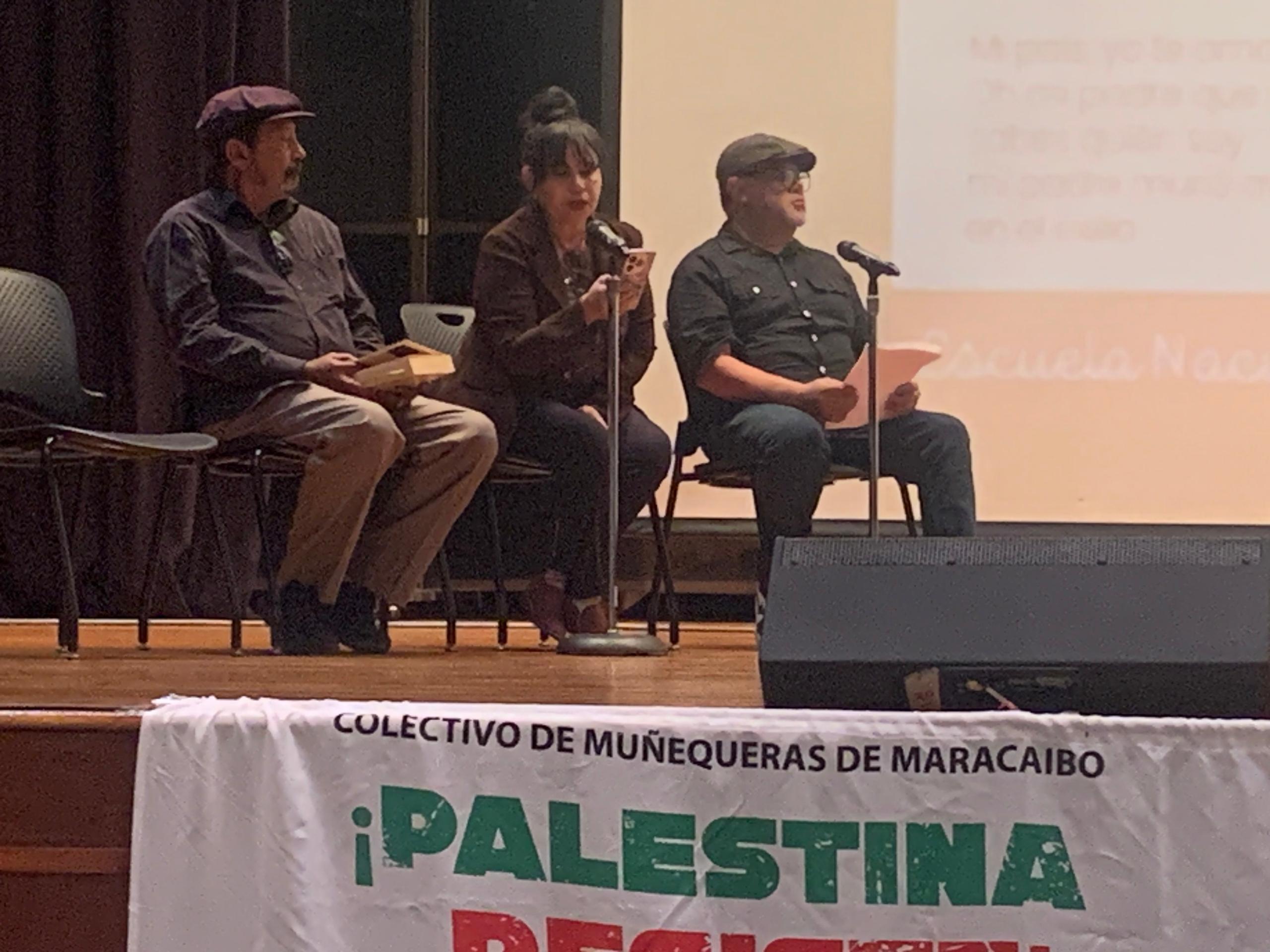 Rindieron tributo a la heroica nación Palestina en el BCV