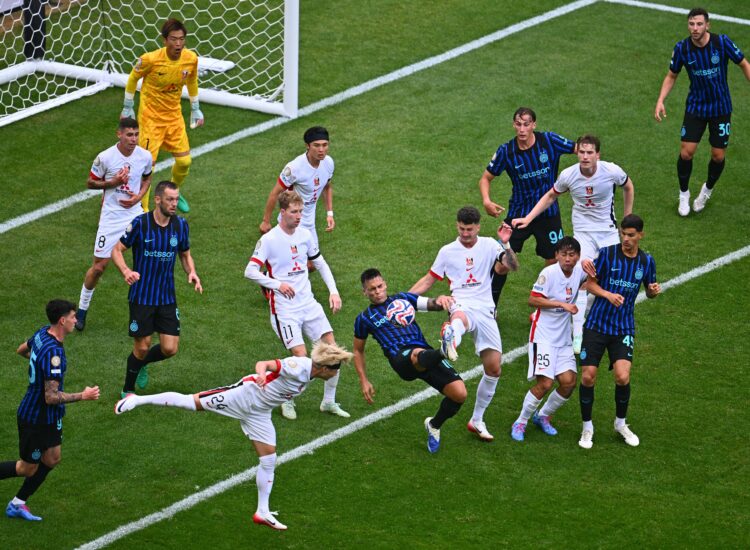 Inter superó a Urawa Reds sobre el final en el Mundial de Clubes