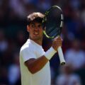 Alcaraz sufrió ante Fognini en la primera ronda de Wimbledon