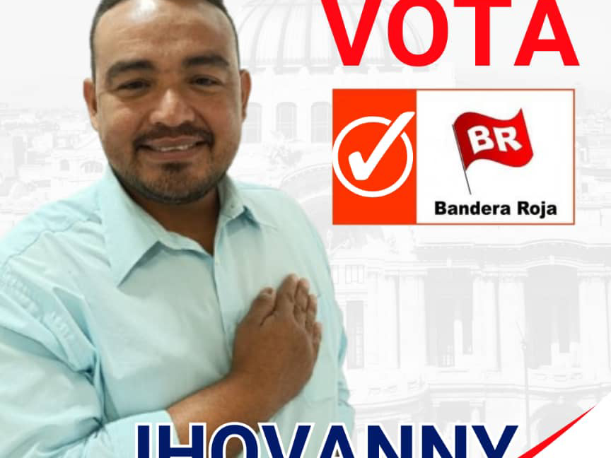 Jhovanny Mejía inscribe su candidatura a la Alcaldía de Maracaibo por Bandera Roja