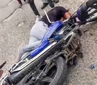 Cuatro heridos dejó colisión de motos en La Villa del Rosario