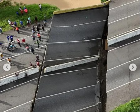 Restablecen vía alterna a autopista José Antonio Páez en Portuguesa tras colapso de puente